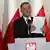Pollen Warschau Präsident Andrzej Duda PK zur Justizreform