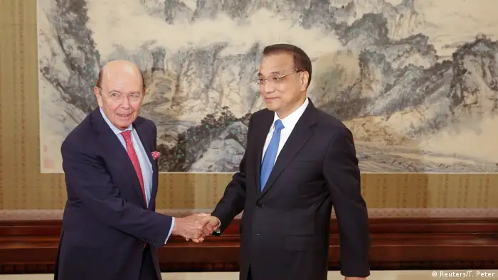 China US-Handelsminister Wilbur Ross zu Besuch