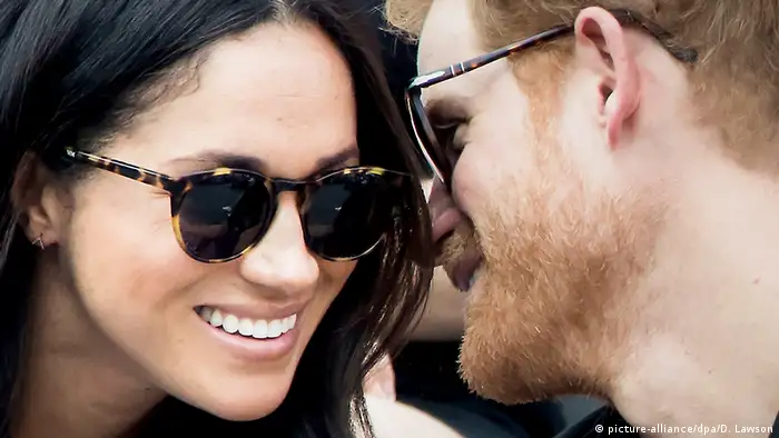 Prinz Harry mit Freundin Meghan Markle bei den Invictus Games in Toronto (picture-alliance/dpa/D. Lawson)