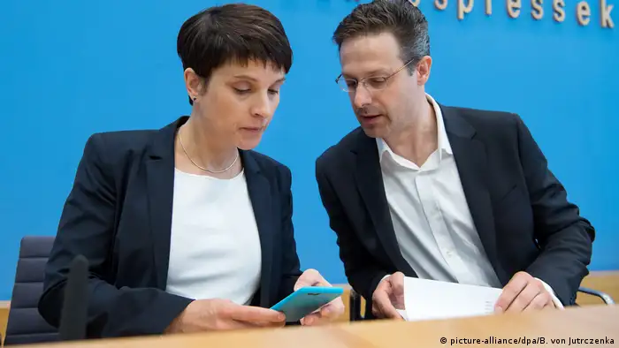 Frauke Petry and Marcus Pretzell in Berlin