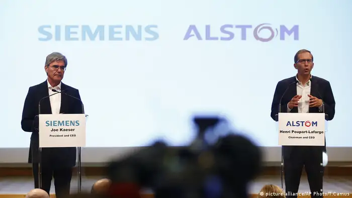 Frankreich EU Siemens Alstom