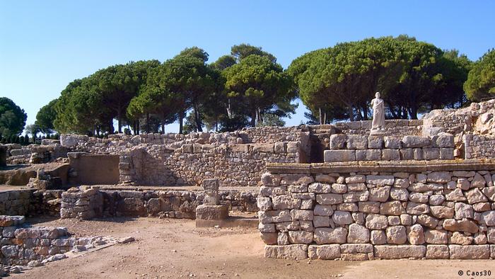 Griechische Ruinen in Ampuries, Katalonien (Caos30)