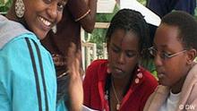Matasa 'yan wasan kwaikwayo a Rwanda