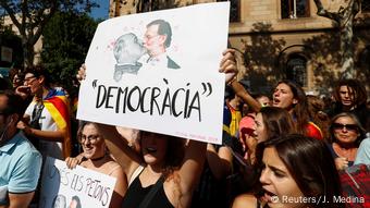 PK der katalanischen Regierung in Barcelona