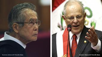 Kombobild - Alberto Fujimori und Pedro Pablo Kuczynski