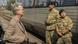 Danish soldiers at Border Train Station in Padborg, Friday, September 29, 2017. Danish soldiers at Border Train Station in Padborg, Friday, September 29, 2017.