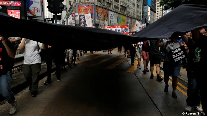 Hongkong Proteste für Demokratie