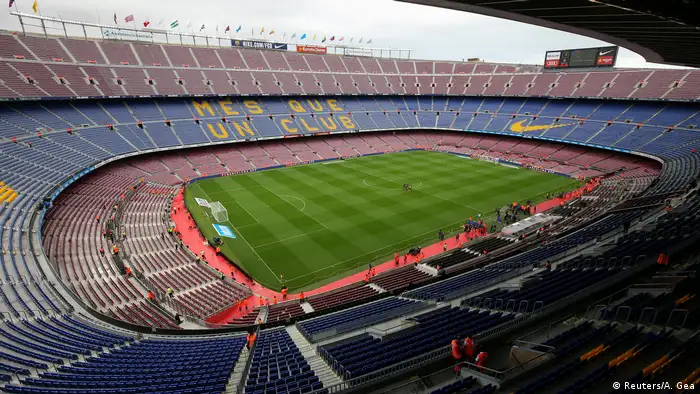 Spanien Barcelona Fußball Stadion Camp Nou (Reuters/A. Gea)