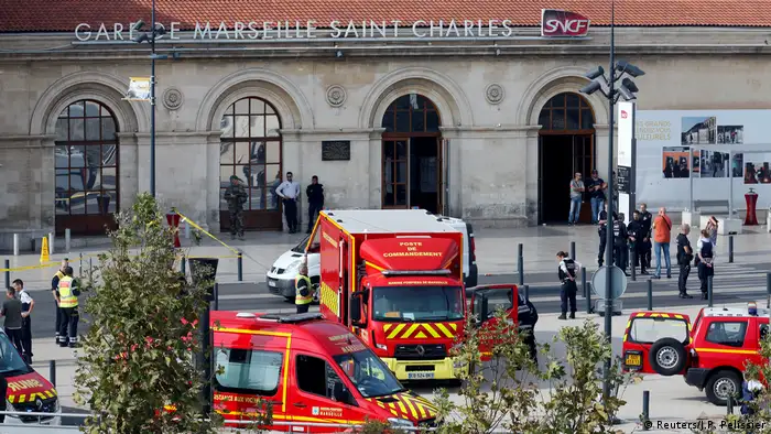 Frankreich Marseille Messerattacke Bahnhof Saint-Charles (Reuters/J.P. Pelissier)