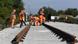 Rail repairs near Rastatt Rail repairs near Rastatt