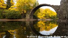 Золотая осень у Чертова моста