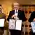 Friedensnobelpreisträger, Jassir Arafat, Yitzhak Rabin und Schimon Peres
