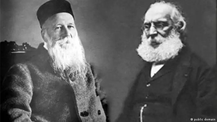 Henry Dunant and Frederic Passy