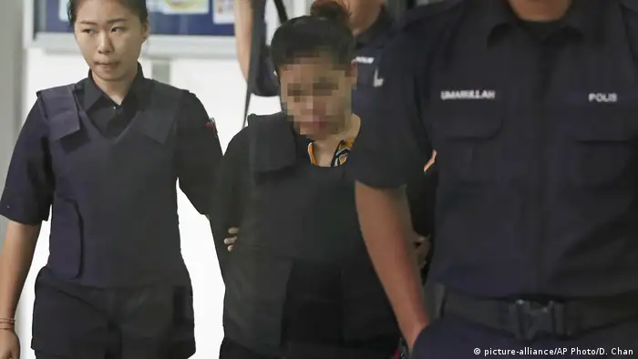Malaysia Kuala Lumpur Prozess gegen 2 Frauen wegen Giftmord an Kim Jong Nam