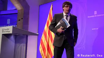 Spanien Barcelona Carles Puigdemont