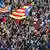 Жители Барселоны протестуют против запрета референдума о независимости Каталонии