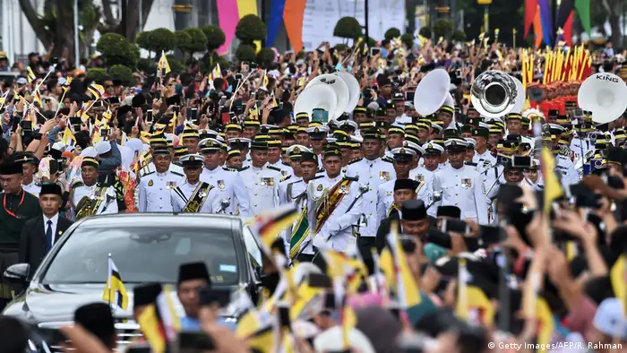 The festivities in Brunei