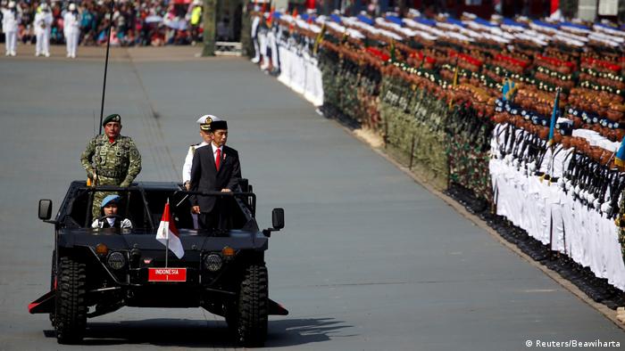 Indonesien Cilegon 72. Jahrestag des Militärs (Reuters/Beawiharta)