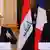 Iraks Ministerpräsident Abbadi mit Frankreichs Präsident Macron
