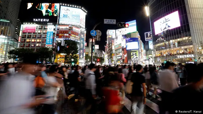 Japan Tokio Fußgänger Symbolbild Hektik (Reuters/T. Hanai)