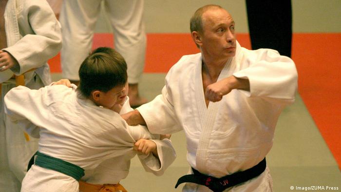 Bildergalerie Putin wird 65 als Judo Kämpfer