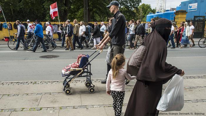 Dänemark Burka-Verbot (picture-alliance/Scanpix Denmark/S. Bidstrup)