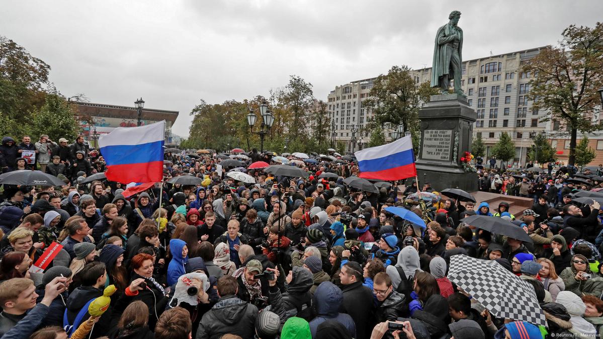 Акция протеста на площади