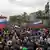 Протест в поддержку Алексея Навального на Пушкинской площади в Москве