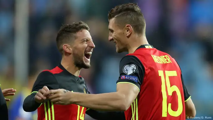 Fußball WM qualifiziert Nationalmanschaft Belgien (Reuters/D. Ruvic)