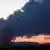 Дым от пожара в строительном торговом центре "Синдика" в Подмосковье