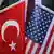 Türkiye ve Amerika Birleşik Devletleri bayrakları