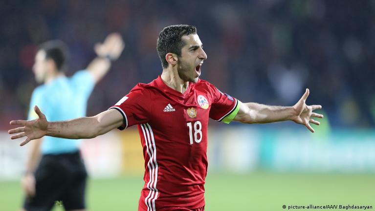 Henrikh Mkhitaryan: Manchester United star travelled from Armenia