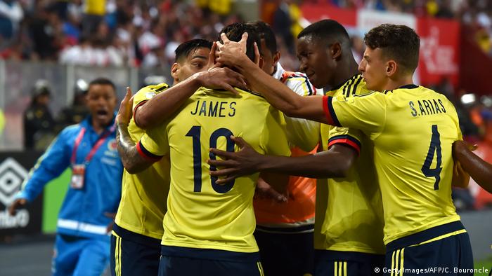Fußball WM Qualifikation 2018 Peru - Kolumbien (Getty Images/AFP/C. Bouroncle)