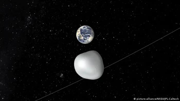 Symbolbild: Asteroid (picture-alliance/NASA/JPL-Caltech)
