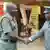 Nigeria Militär Tukur Yusuf Buratai und Fructeux Gbaguidi
