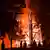 Deutschland Frankfurter Goetheturm abgebrannt