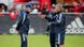 FC Bayern München Trainer Heynckes, Gerland und Peter Hermann FC Bayern München Trainer Heynckes, Gerland und Peter Hermann