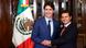 Der kanadische Premierminister Justin Trudeau und der mexikanische Präsident Enrique Pena Nieto Der kanadische Premierminister Justin Trudeau und der mexikanische Präsident Enrique Pena Nieto
