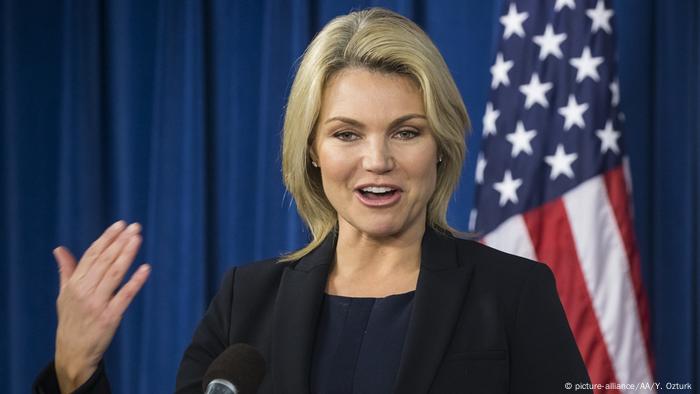 USA Heather Nauert (picture-alliance/AA/Y. Ozturk )