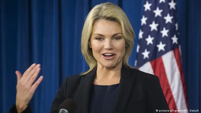 USA Heather Nauert (picture-alliance/AA/Y. Ozturk )