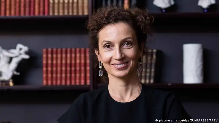 UNESCO Wahl Kandidat Audrey Azoulay, französische Ex-Ministerin