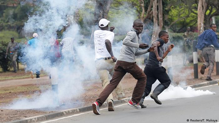 Protests in Nairobi Kenya