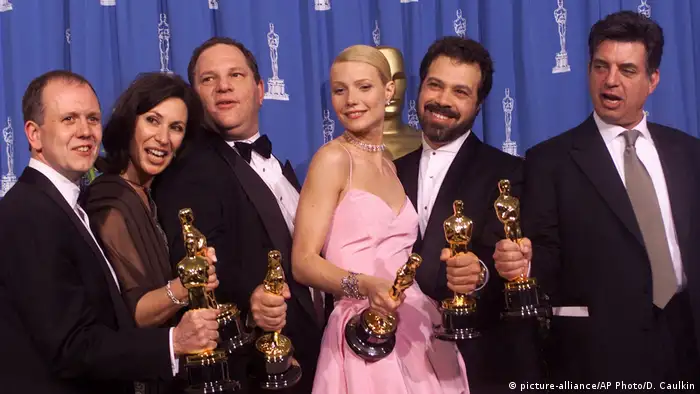 Oscar-Vergabe für Shakespeare In Love mit Harvey Weinstein