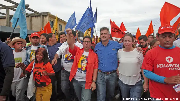 Venezuela Valencia Wahlkampagne von ALEJANDRO FEO (picture-alliance/Zumapress/J.C. Hernandez)
