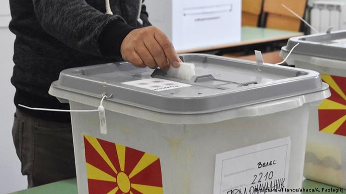 Mazedonien Kommunalwahlen Symbolbild