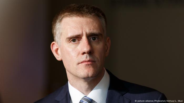 New York - Igor Luksic stellvertretender Premierminister und Außenminister Montenegro 2016 (picture-alliance/Photoshot/Xinhua/L. Muzi)
