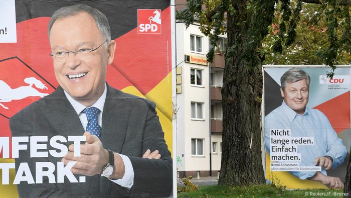 Keine Mehrheit Fur Spd Und Grune In Niedersachsen Aktuell Deutschland Dw 15 10 17