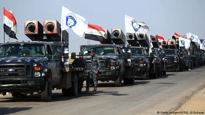 Las fuerzas iraquíes retomaron hoy el control de la principal base militar en la disputada provincia de Kirkuk, en el noreste del país, en un operativo que busca expulsar a las tropas kurdas de esa región del Kurdistán. (16.10.2017).