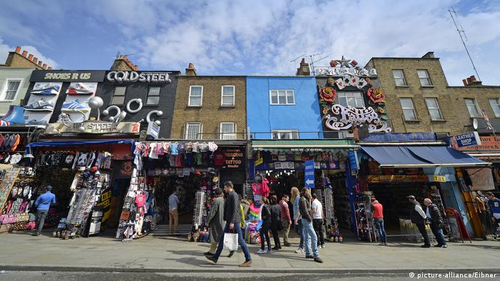 Great Britain colorful facades, Camden Market, Camden Town, London (picture-alliance/Eibner)