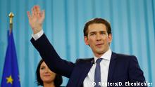 15.10.2017*****Top candidate of the People's Party (OeVP) Sebastian Kurz attends his party's victory celebration meeting in Vienna, Austria, October 15, 2017. REUTERS/Dominic Ebenbichler TPX IMAGES OF THE DAY